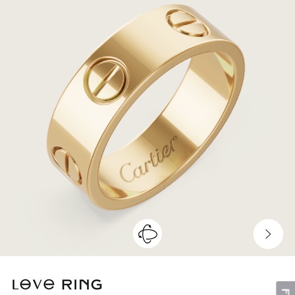 Cartier Jewelry - Cartier Love Ring 18K Gold Size 6.5 (53) Extra Thick